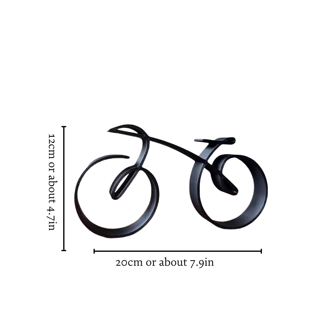 Minimalist Bicycle Sculpture