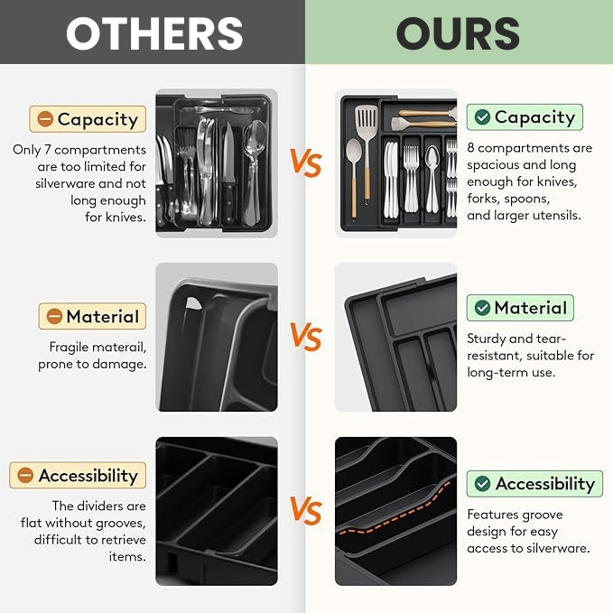 Silverware Drawer Organizer