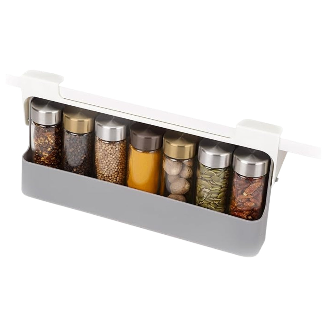 Under-Shelf Spice Rack Organizer