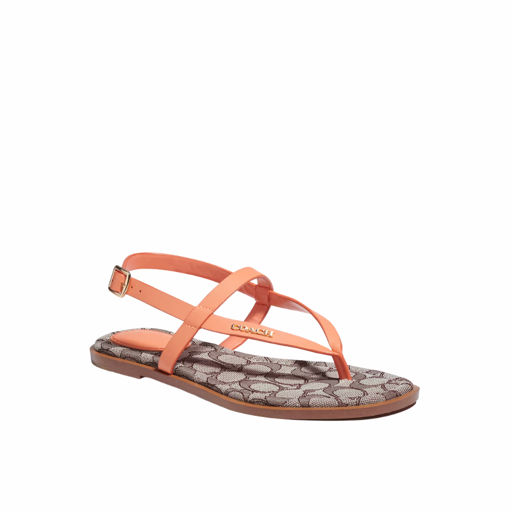 Coach Josie Thong-Strap Slingback Sandals