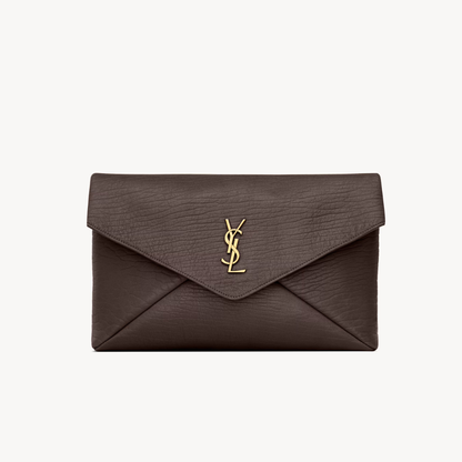 YSL Cassandre large envelope pouch
