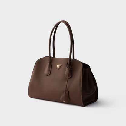 Prada Medium Leather Tote Bag
