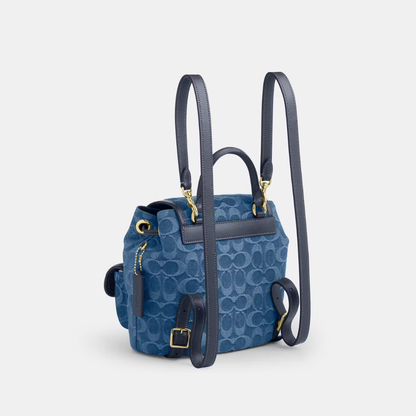 Coach Hadley Backpack In Signature Denim