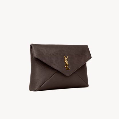 YSL Cassandre large envelope pouch