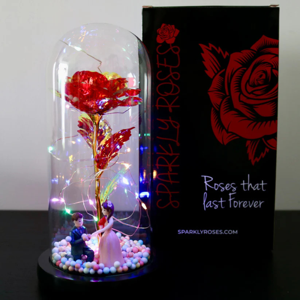 LumiRose™ | Enchanted Sparkly Rose