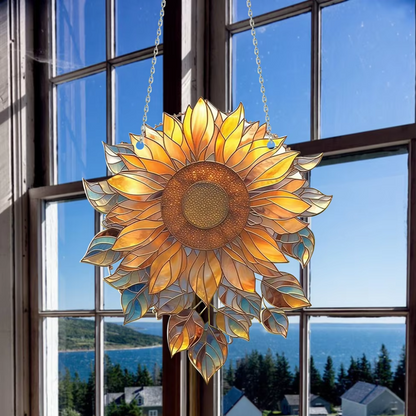 Sunflower Window Decor