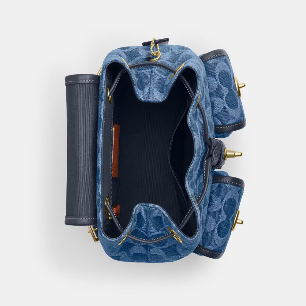 Coach Hadley Backpack In Signature Denim
