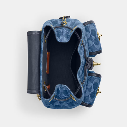 Coach Hadley Backpack In Signature Denim