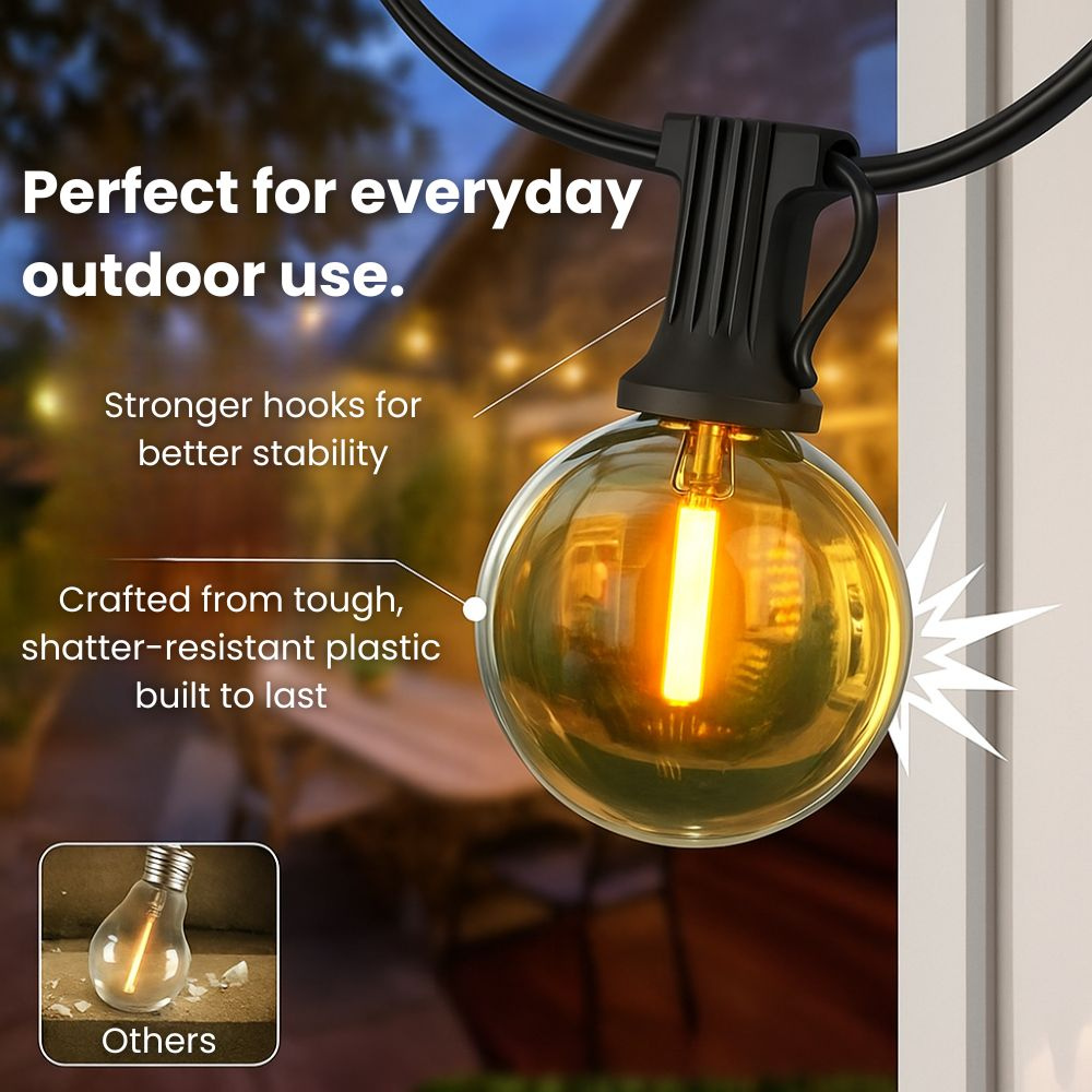 LumaFest™ | Solar Festoon Lights