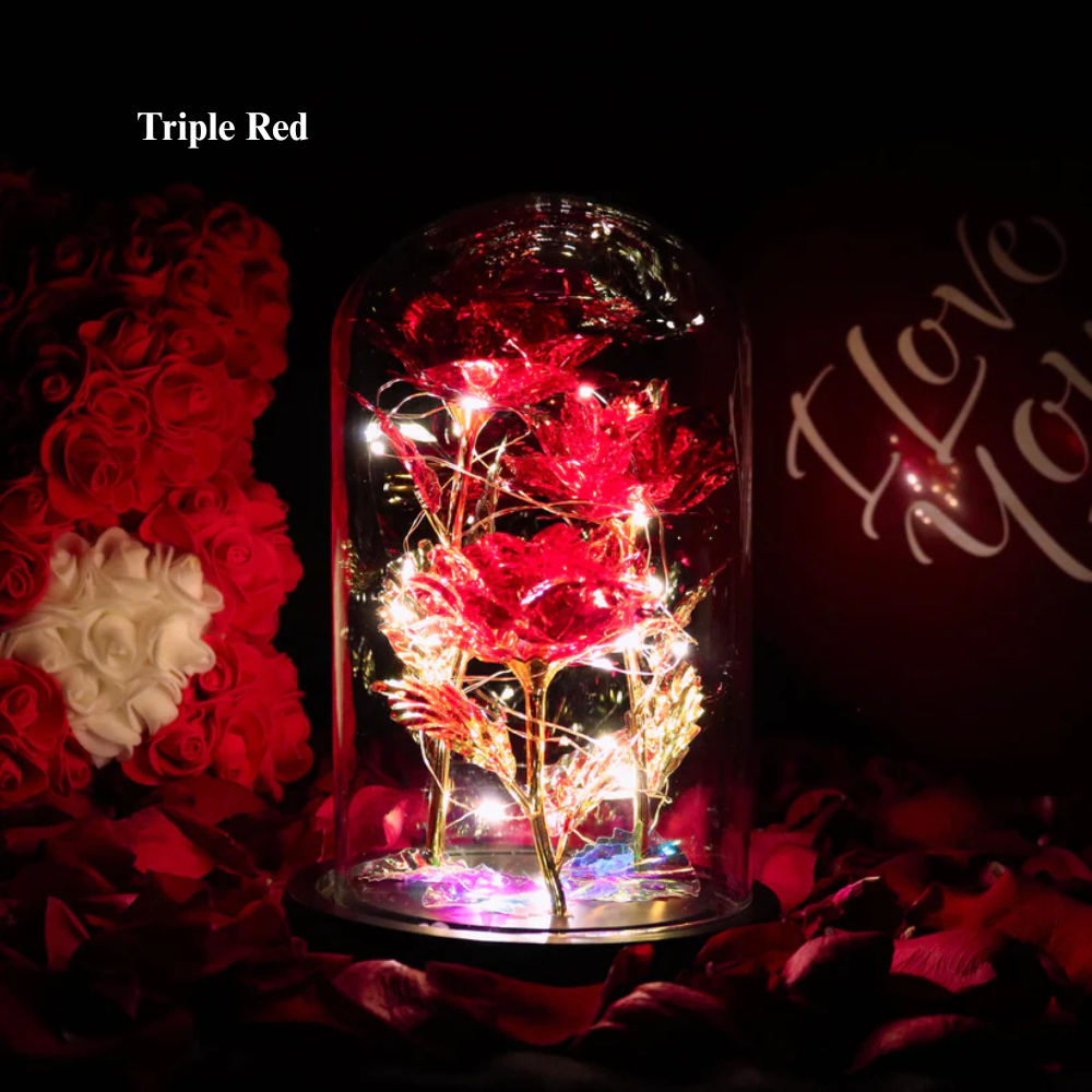 LumiRose™ | Enchanted Sparkly Rose