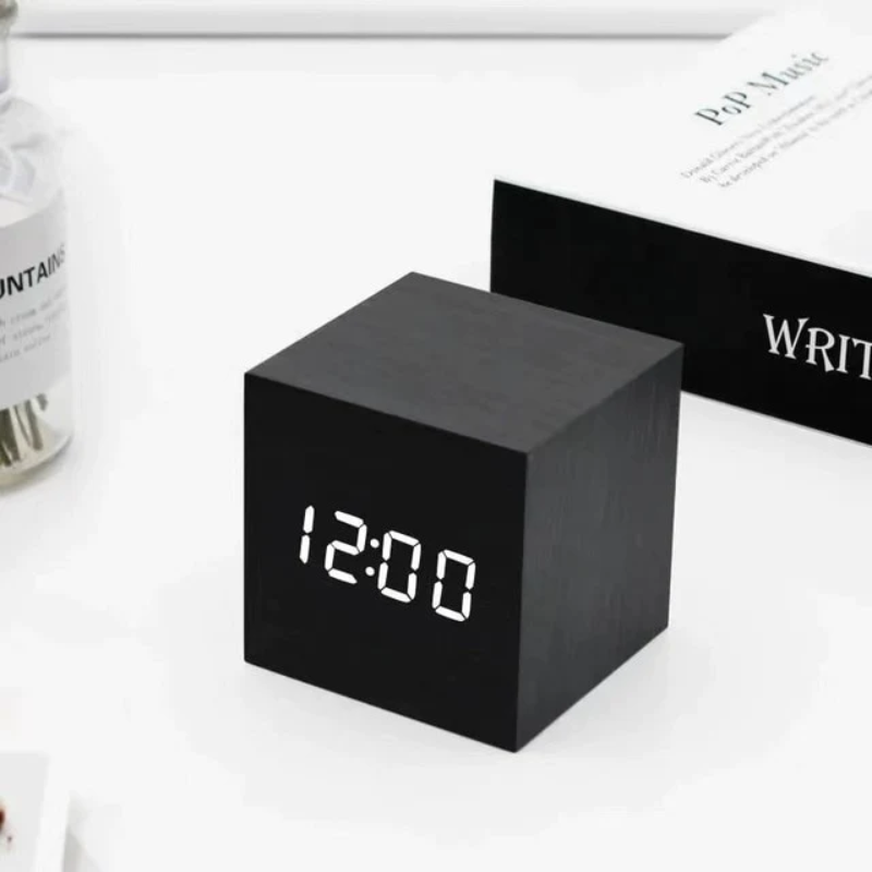 LED Cube Clock – ashwoodcollective