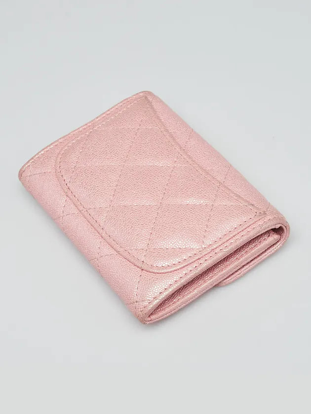 Chanel Quilted Card Holder