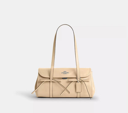 Coach Bridget Flap Shoulder Bag Bow