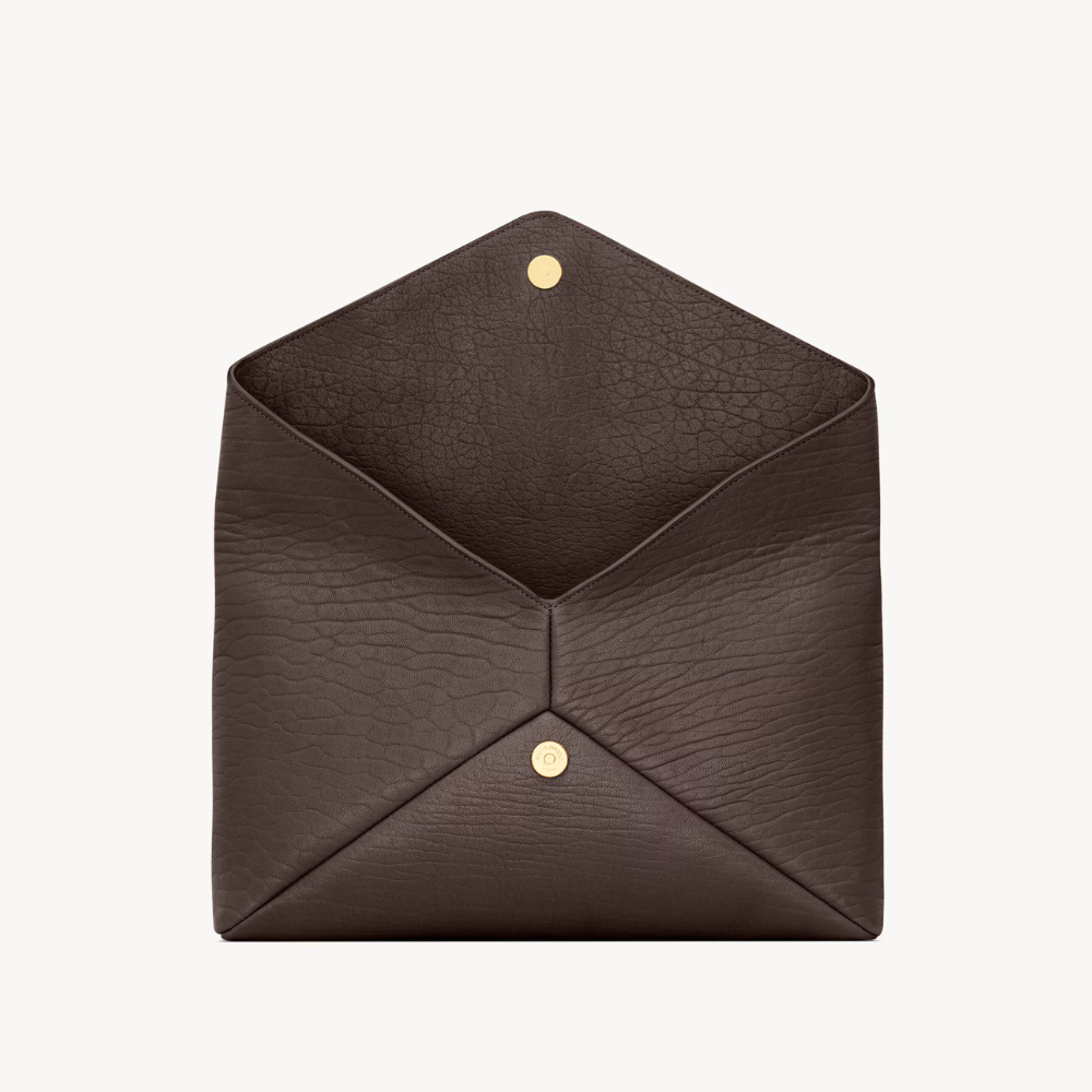 YSL Cassandre large envelope pouch