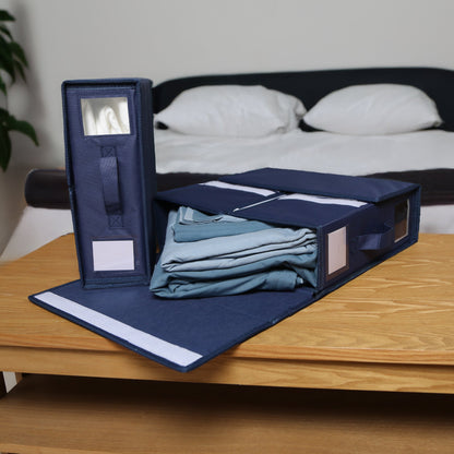 Bed sheet organizers