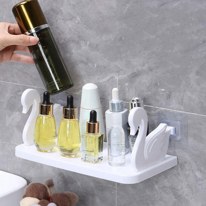 Floating Adhesive Bathroom Shelf