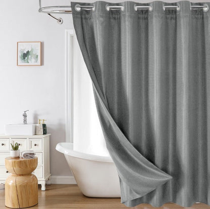 Snap In Shower Curtain