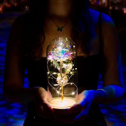 LumiRose™ | Enchanted Sparkly Rose