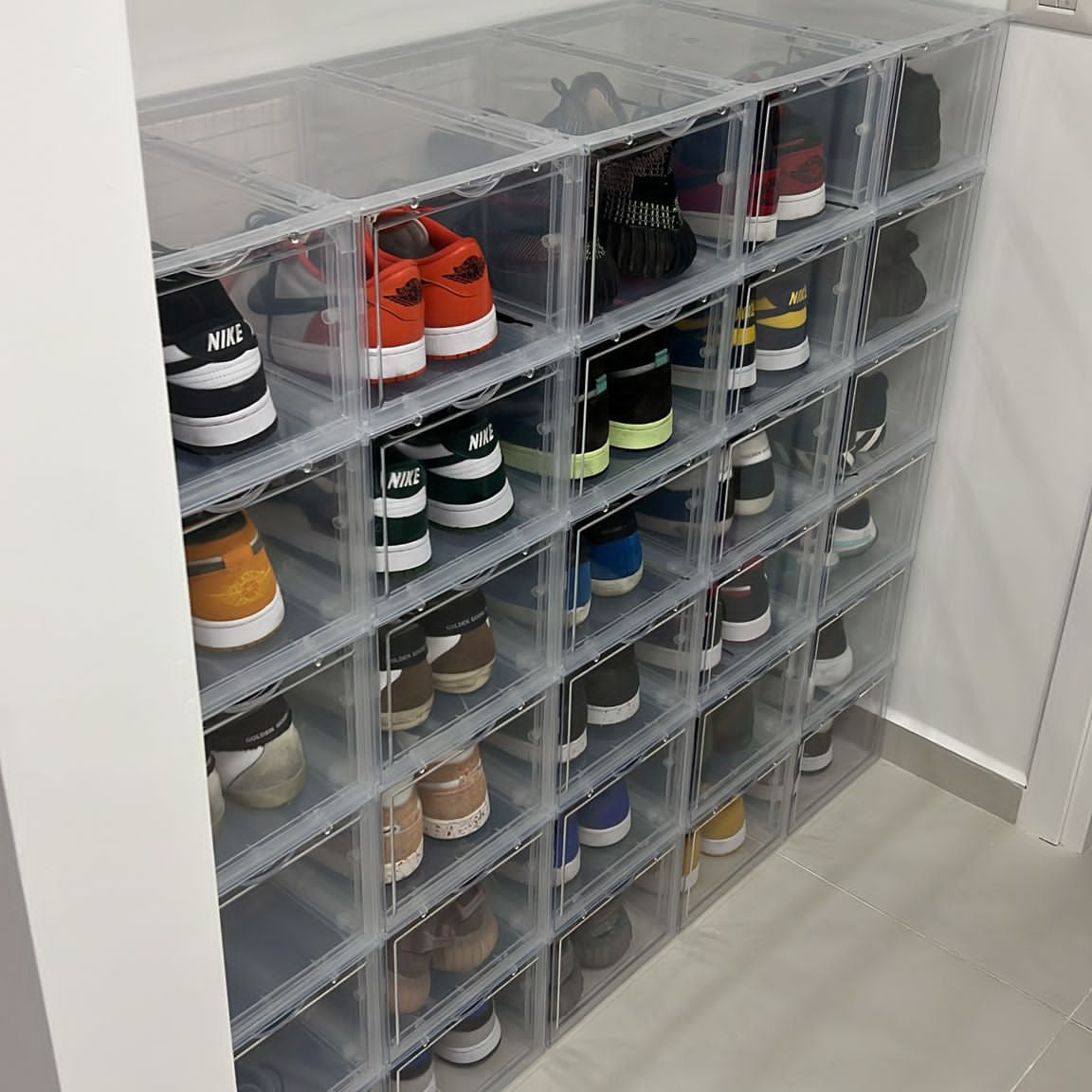 Shoe Storage Box Bundles - Clear Organizer