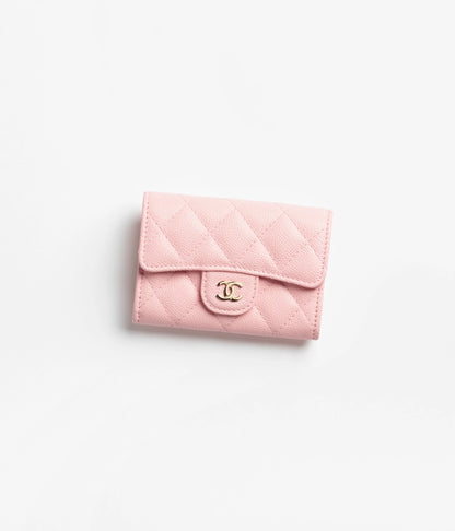 Chanel Quilted Card Holder