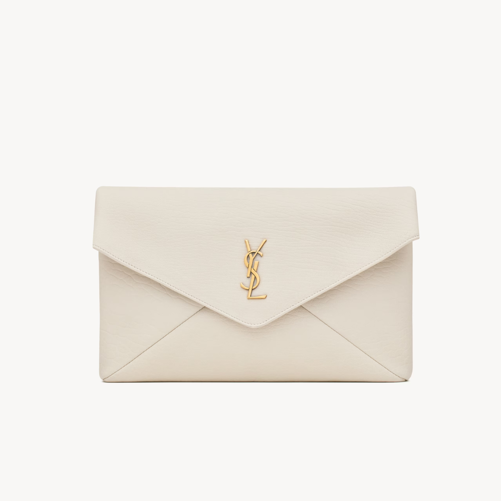 YSL Cassandre large envelope pouch