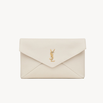 YSL Cassandre large envelope pouch