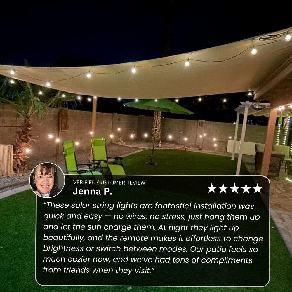 LumaFest™ | Solar Festoon Lights