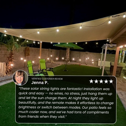 LumaFest™ | Solar Festoon Lights