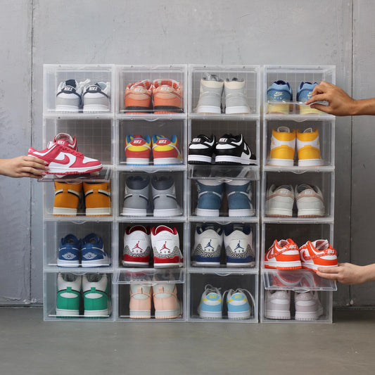 Shoe Storage Box Bundles - Clear Organizer