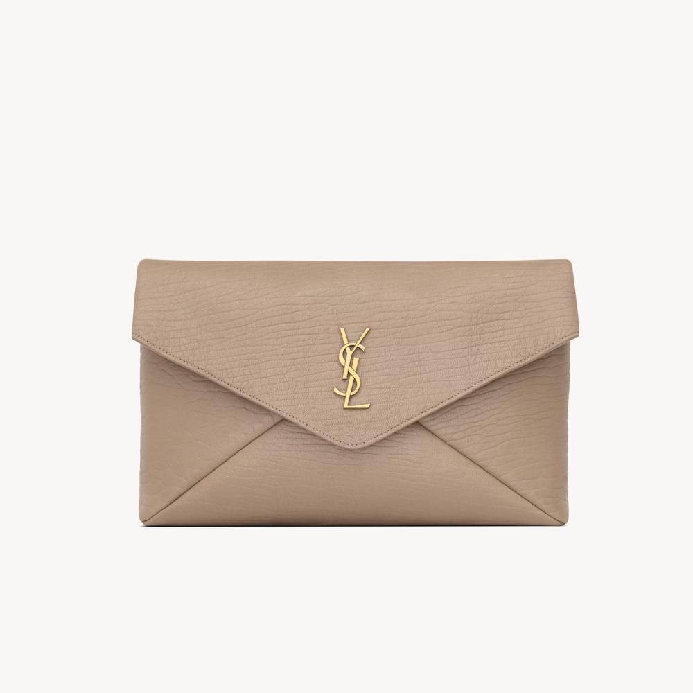 YSL Cassandre large envelope pouch
