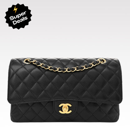 Chanel Classic Flap Bag Medium Gold Hardware