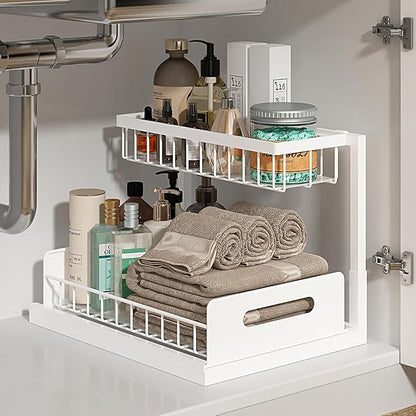 L-Shaped Under Sink Organizer