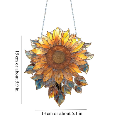 Sunflower Window Decor