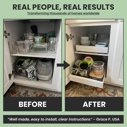 Slide Out Kitchen Drawers