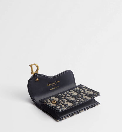 Dior Saddle Bloom Card Holder