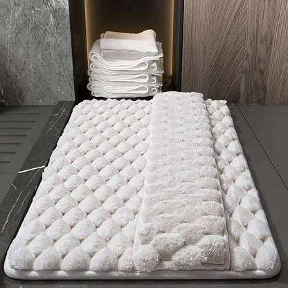 Foot Wrap Flannel Bath Mat