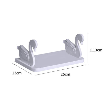 Floating Adhesive Bathroom Shelf