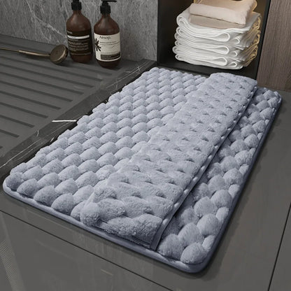 Foot Wrap Flannel Bath Mat