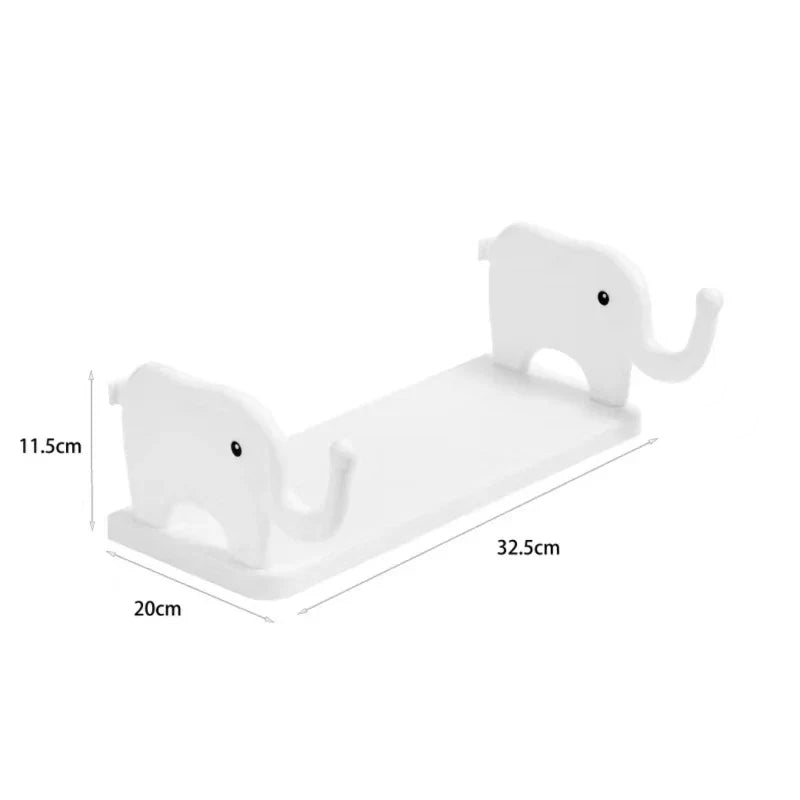 Floating Adhesive Bathroom Shelf