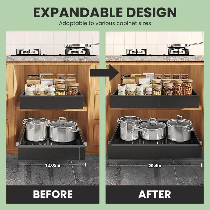 Slide Out Kitchen Drawers