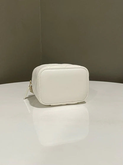 Chanel Quilted Pearl Crush Mini Vanity Cube