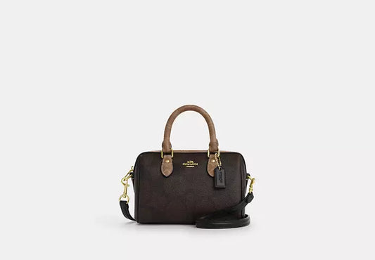 Mini Rowan Crossbody Bag Signature Canvas