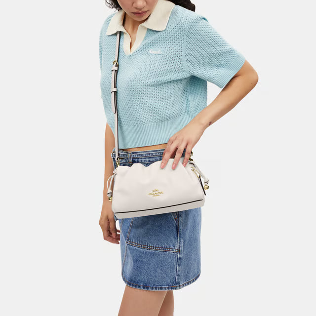 Faye Shoulder Bag with Ruching