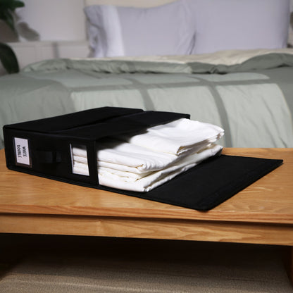 Bed sheet organizers