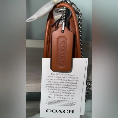 Crystal Signature Jacquard Swinger 20 with Chain