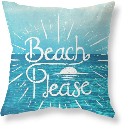 Beach Time Cushion Covers