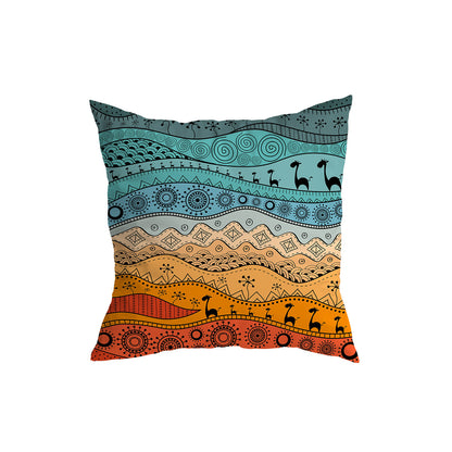 Lively Multicolored Cushion Covers